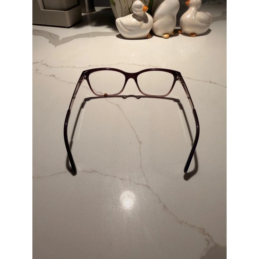 Draper James Womens Merlot Gradient Eyeglasses DJ5021 53-15-140 Purple Floral